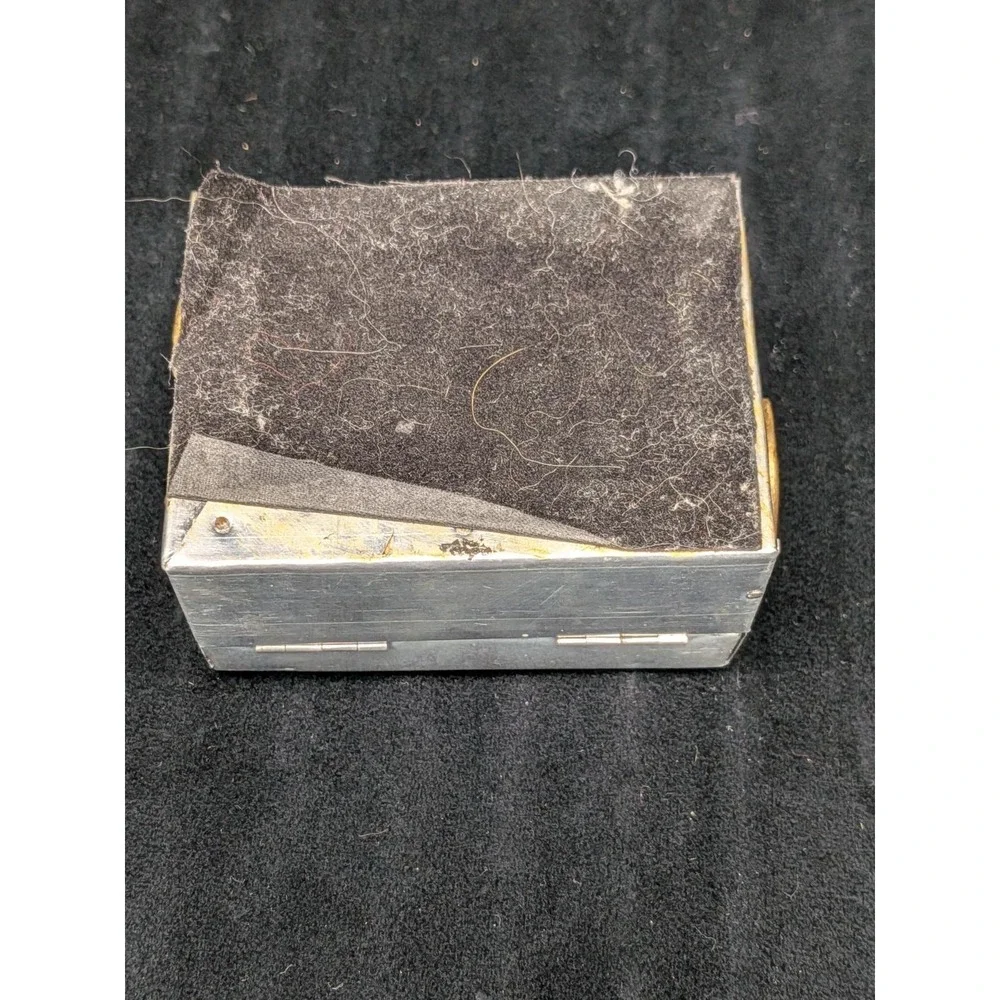 Celestial Sun Moon Star Forever Friends Pewter Wood Trinket Box 4